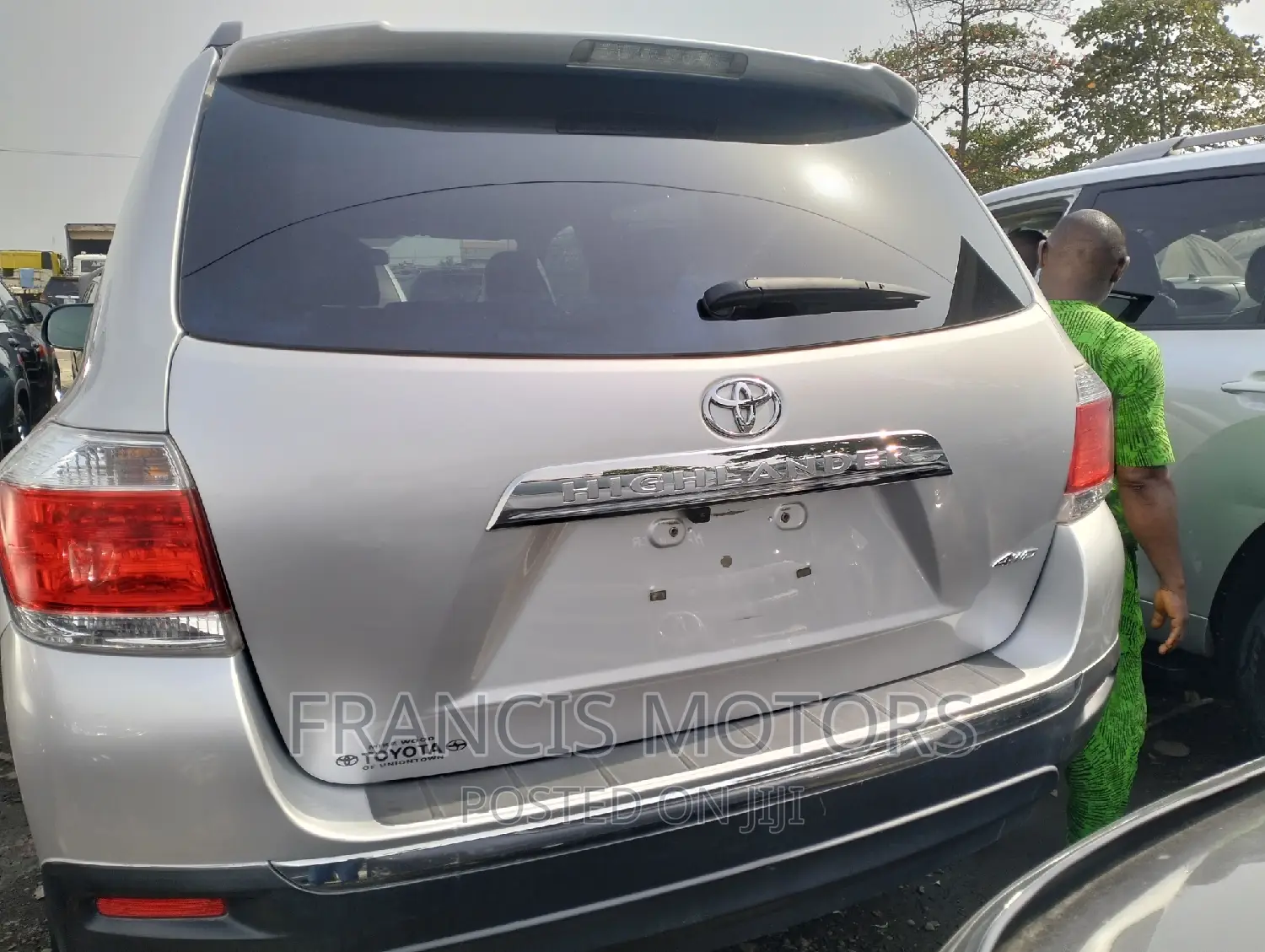 Toyota Highlander Limited 3.5l 4WD 2013 Silver