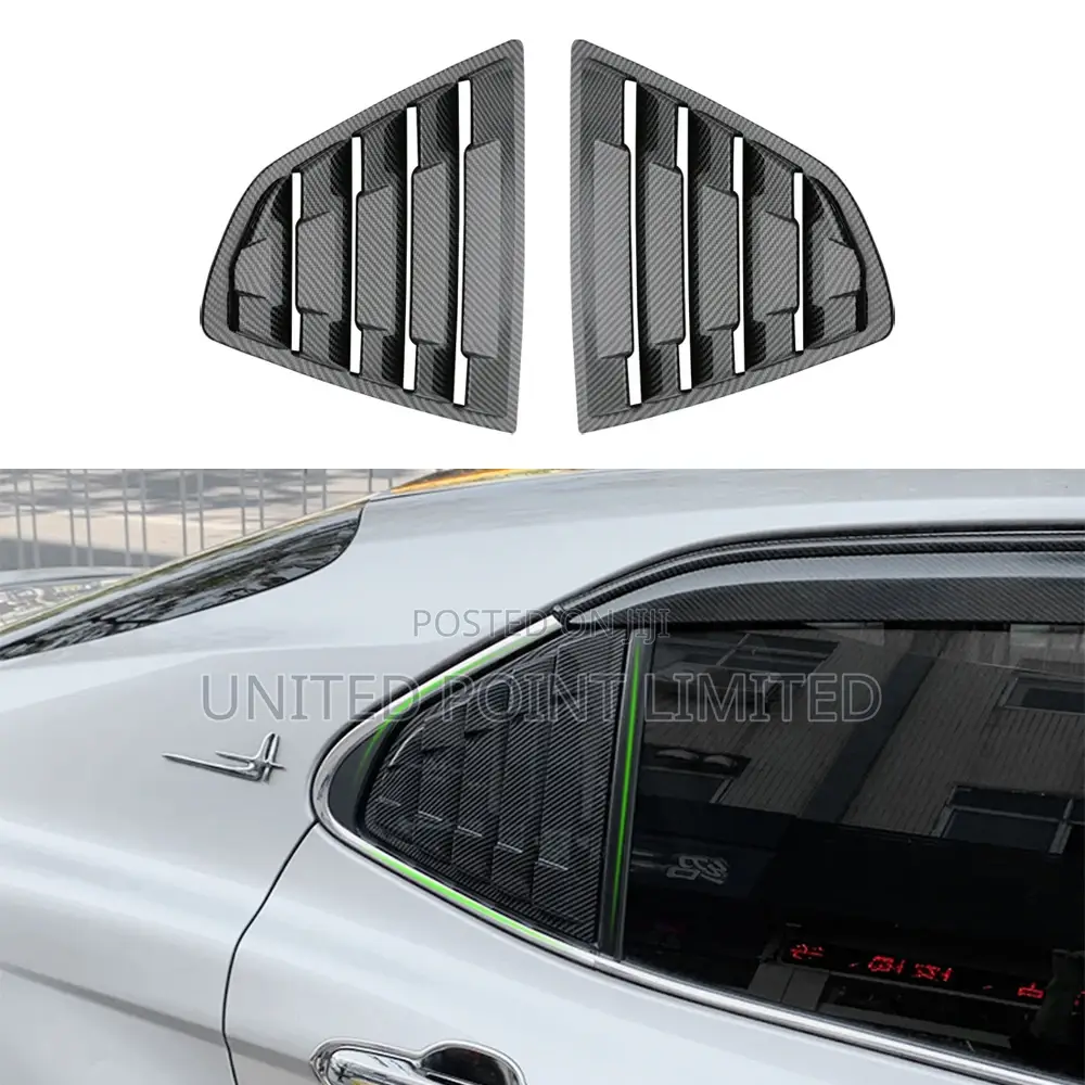 Camry 07-2011 Gloss Black Side Vent Window Scoop Cover Trim