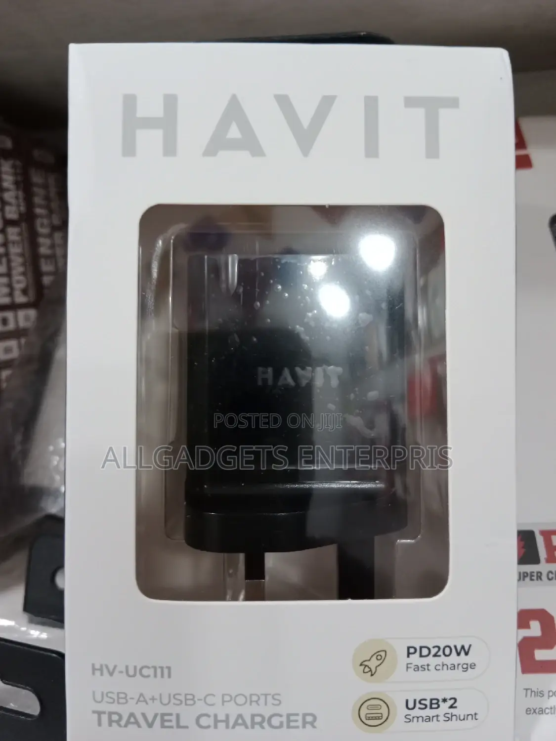 Havit Hv-Uc111 Pd20w+Qc3.0 Charger