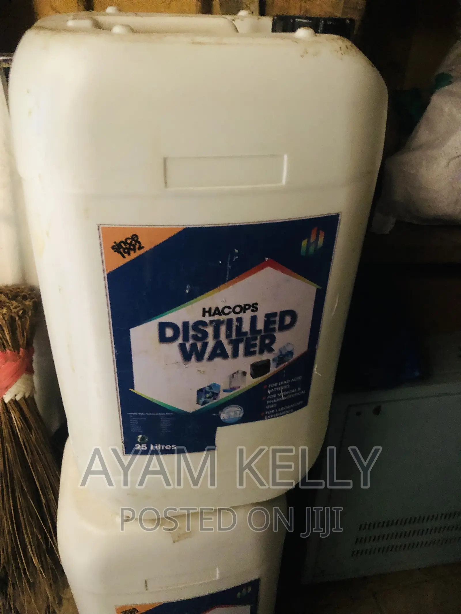 Distilled Battery Water for Solar Battery