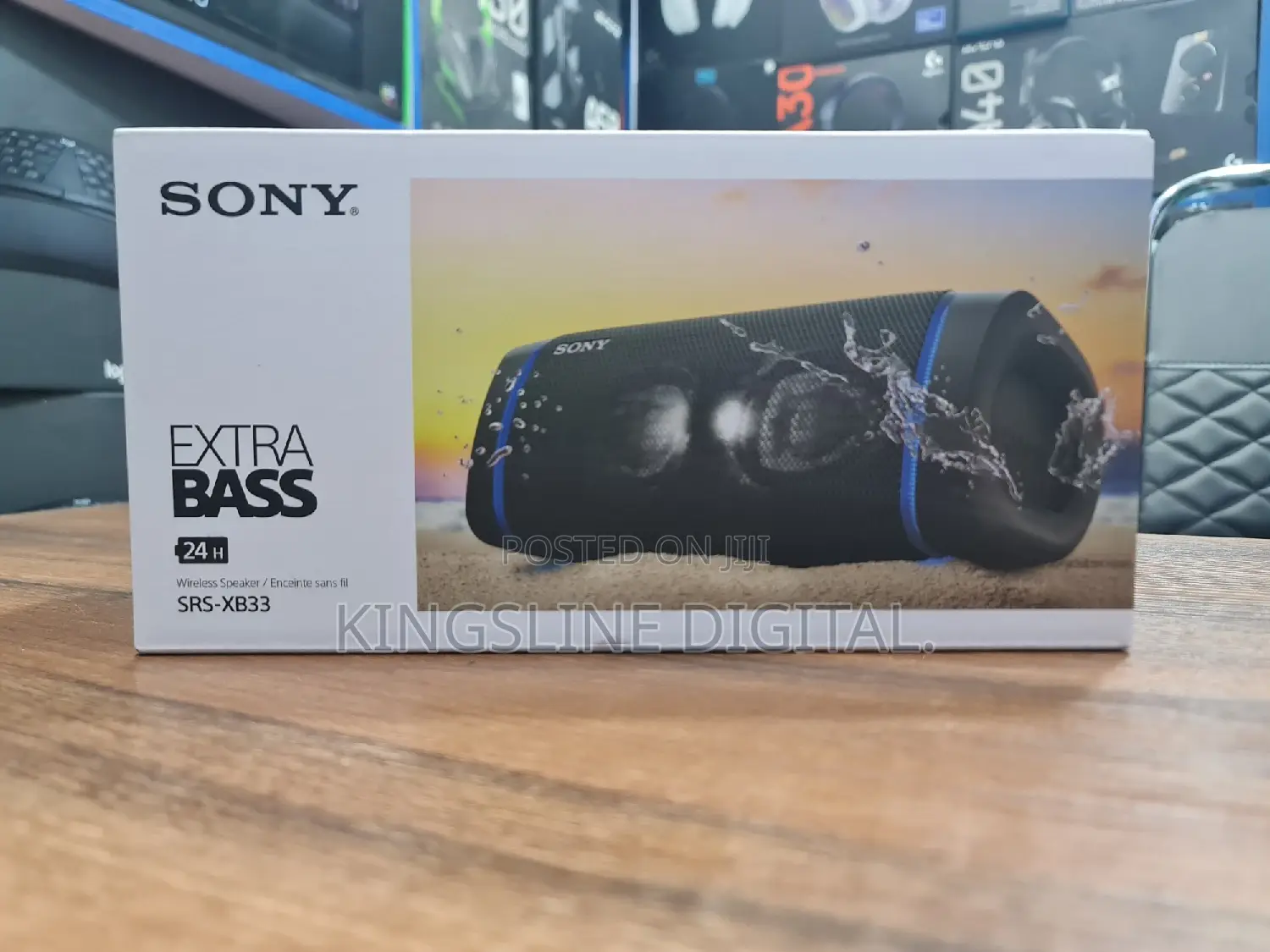 Sony SRS-XB33 EXTRA BASS Wireless Bluetooth Speaker