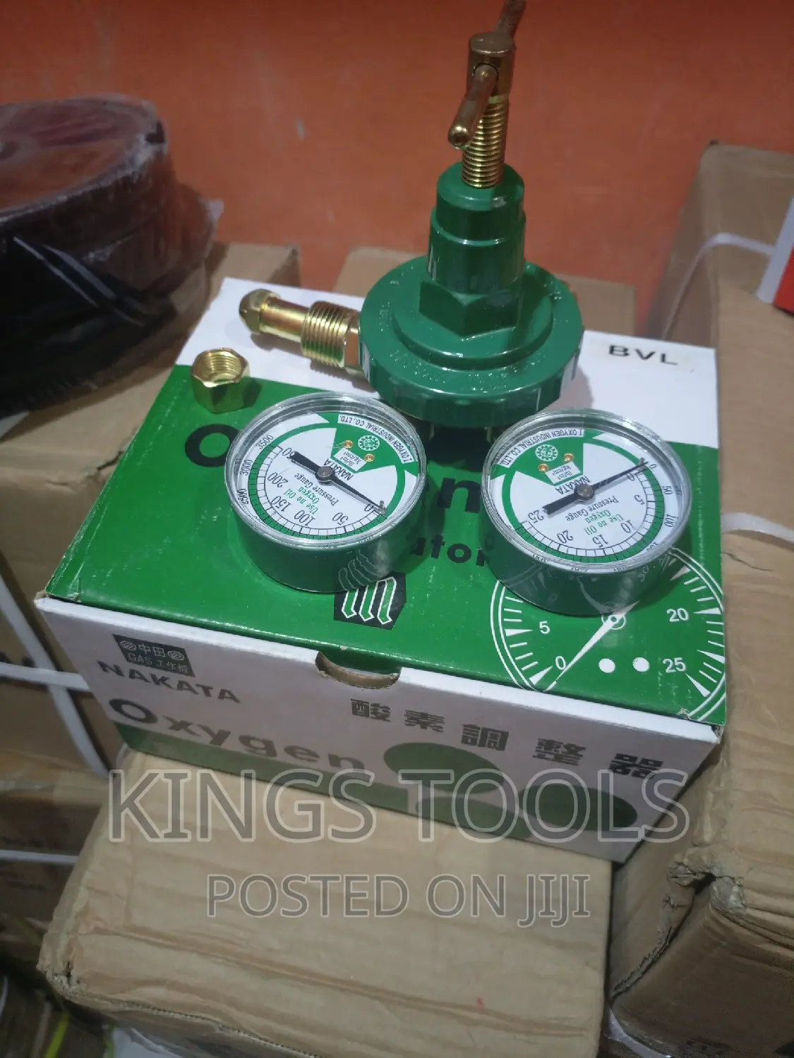 Oxygen Regulator Gauge (Nakata)