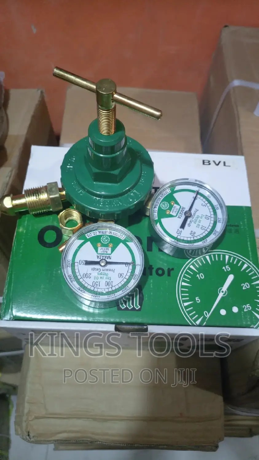 Oxygen Regulator Gauge (Nakata)