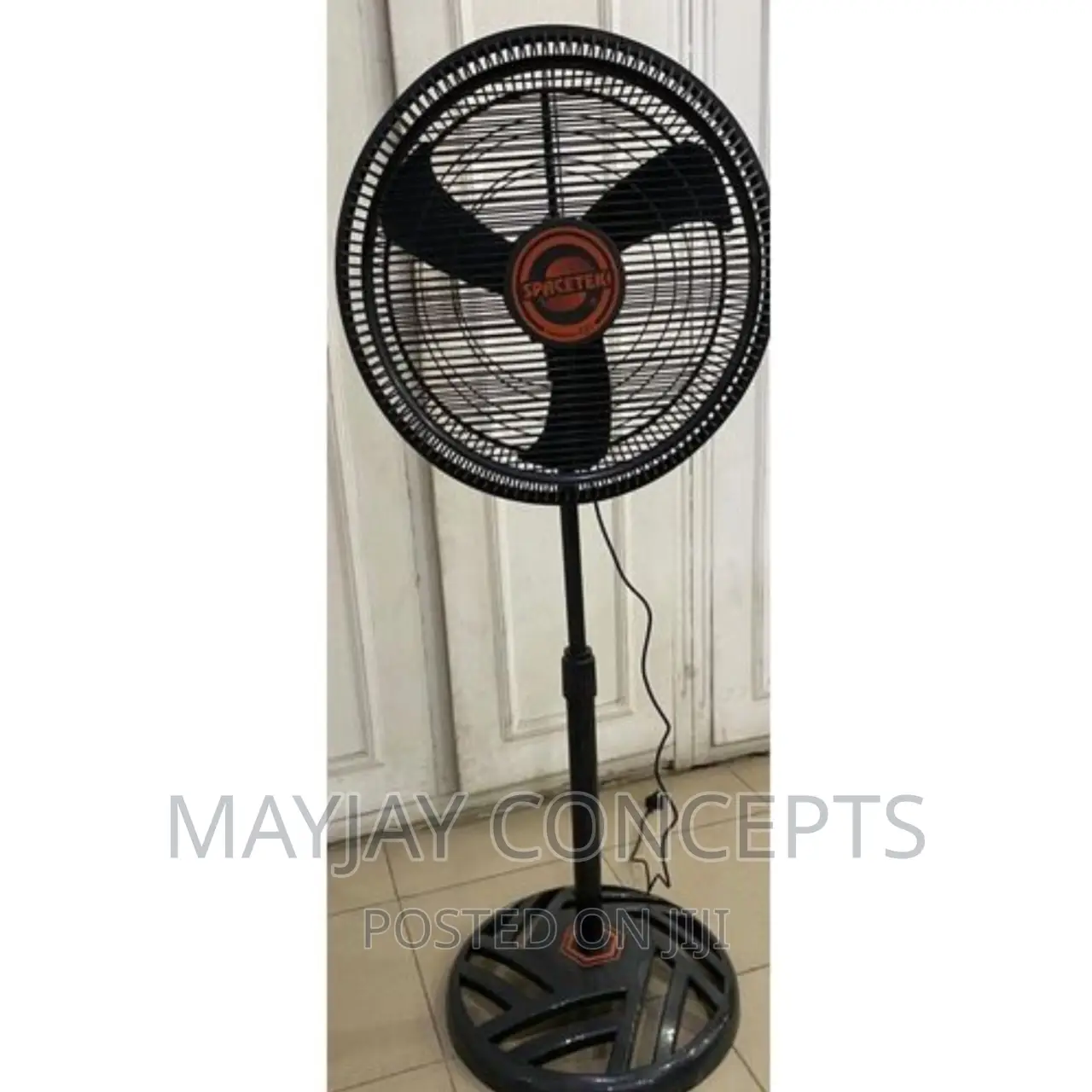 18inches Spacetek Standing Fan-Powered by Ox