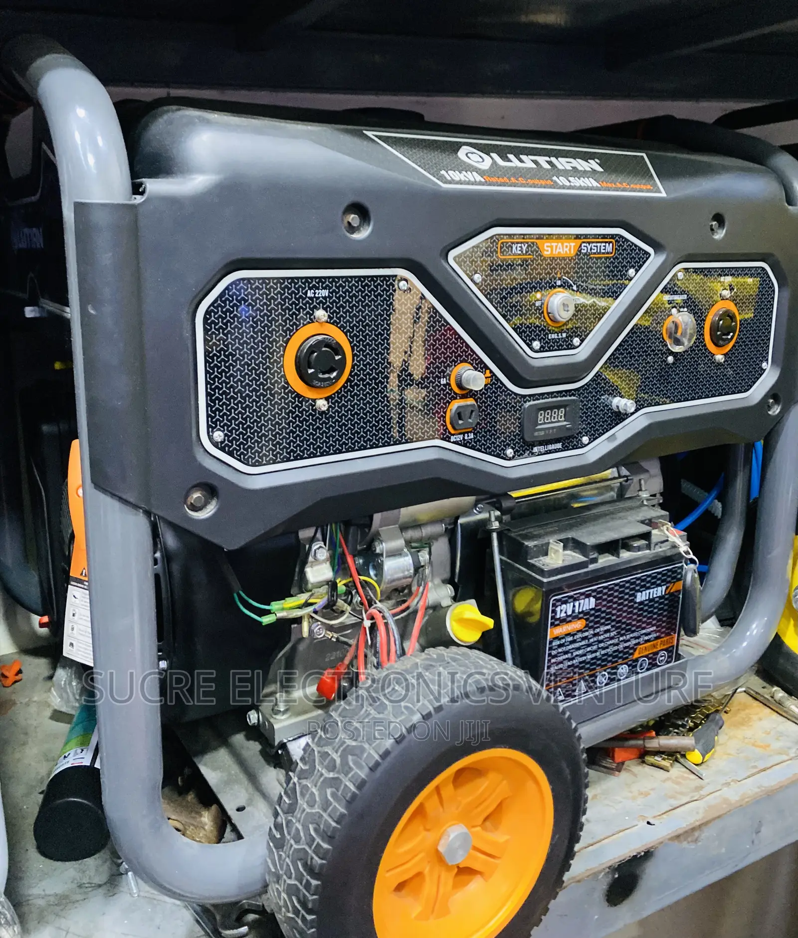 Brand New 10/10.5kva Lutian Petrol Generator