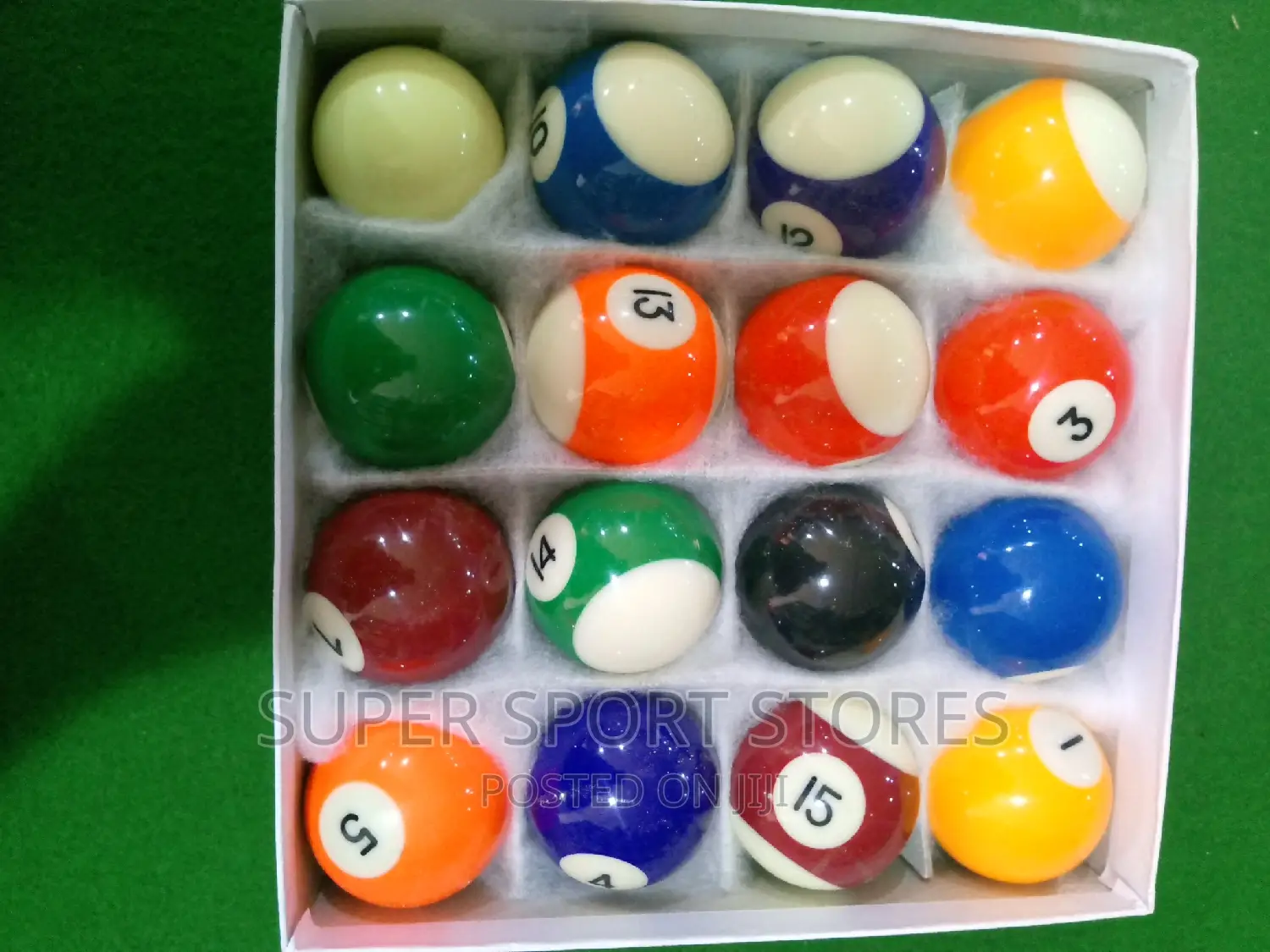 A New Set Of Snooker Balls