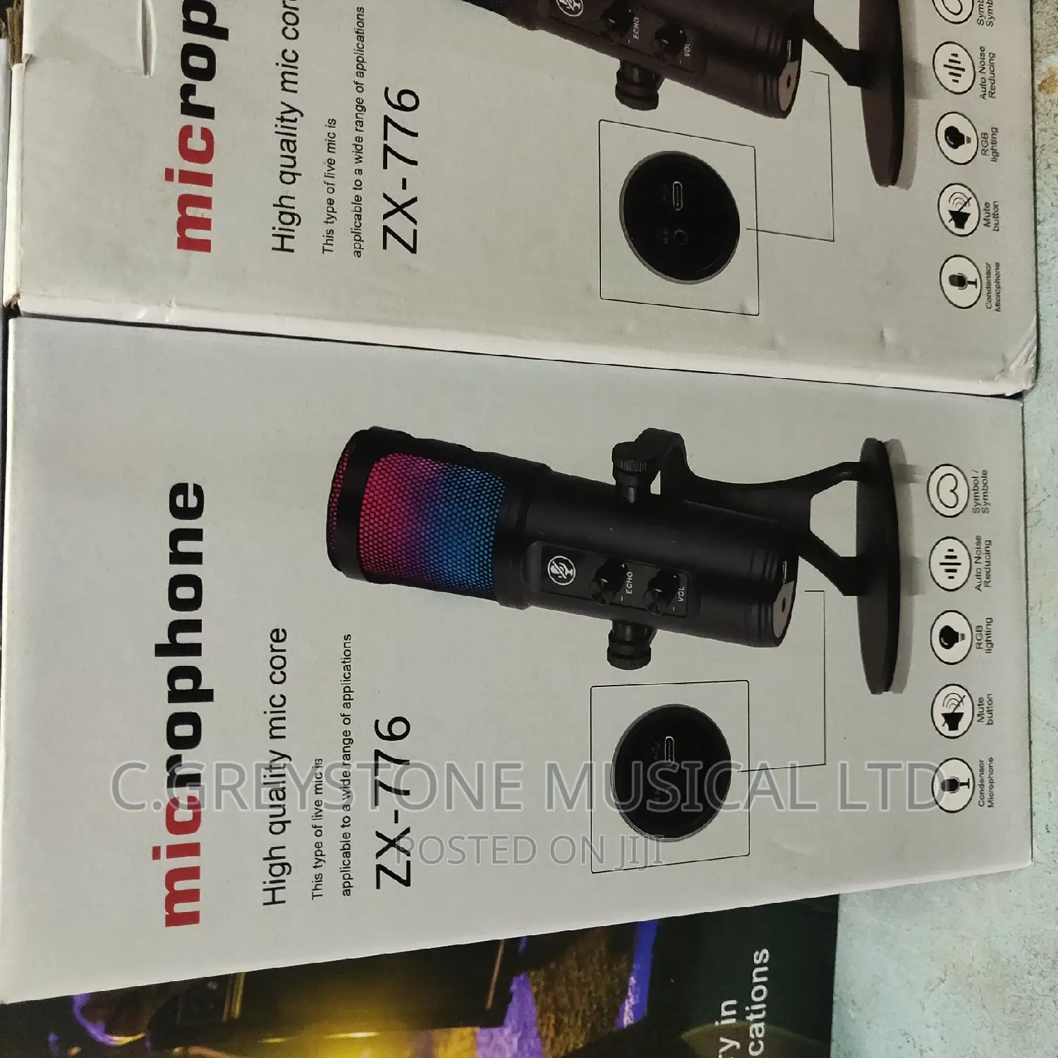 USB Studio Mic Zx-776