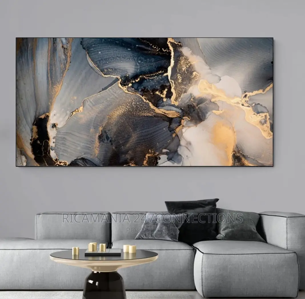 2by4 Ft Affordable Luxury Interior Abstract Artwork