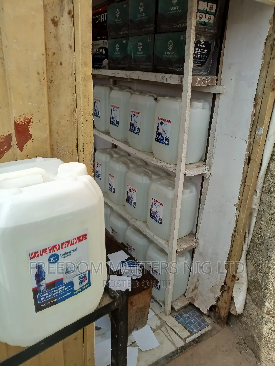 Distilled Water for Tubular Battery