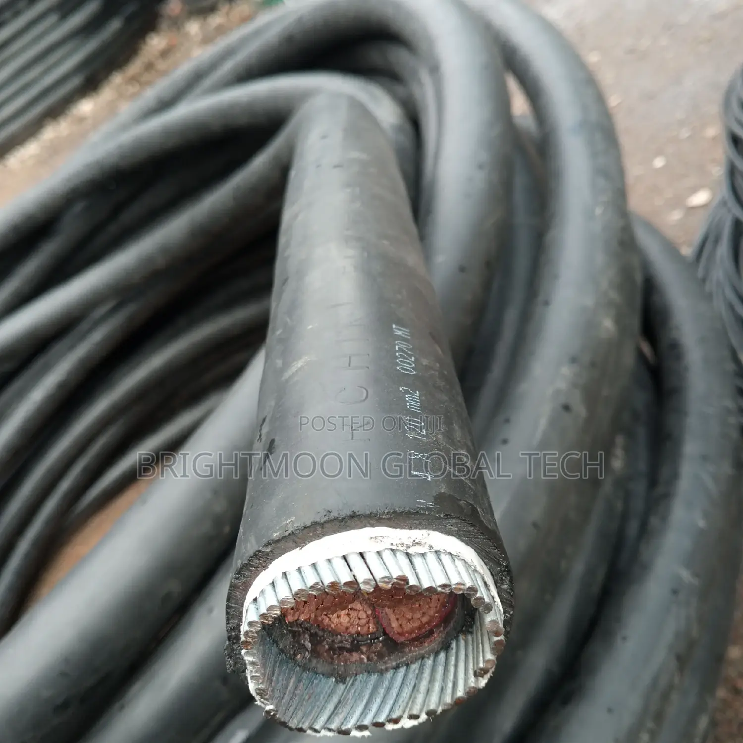 120mm 4core Nigerchin Armoured Cable and Wires 