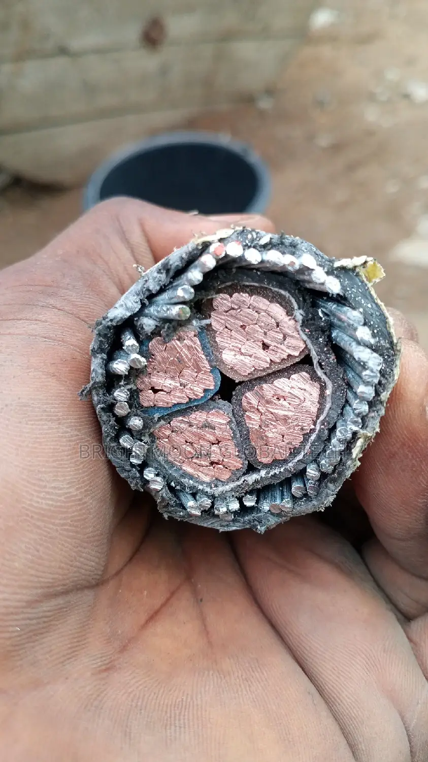 95mm 4core Nigerchin Armoured Cable and Wires