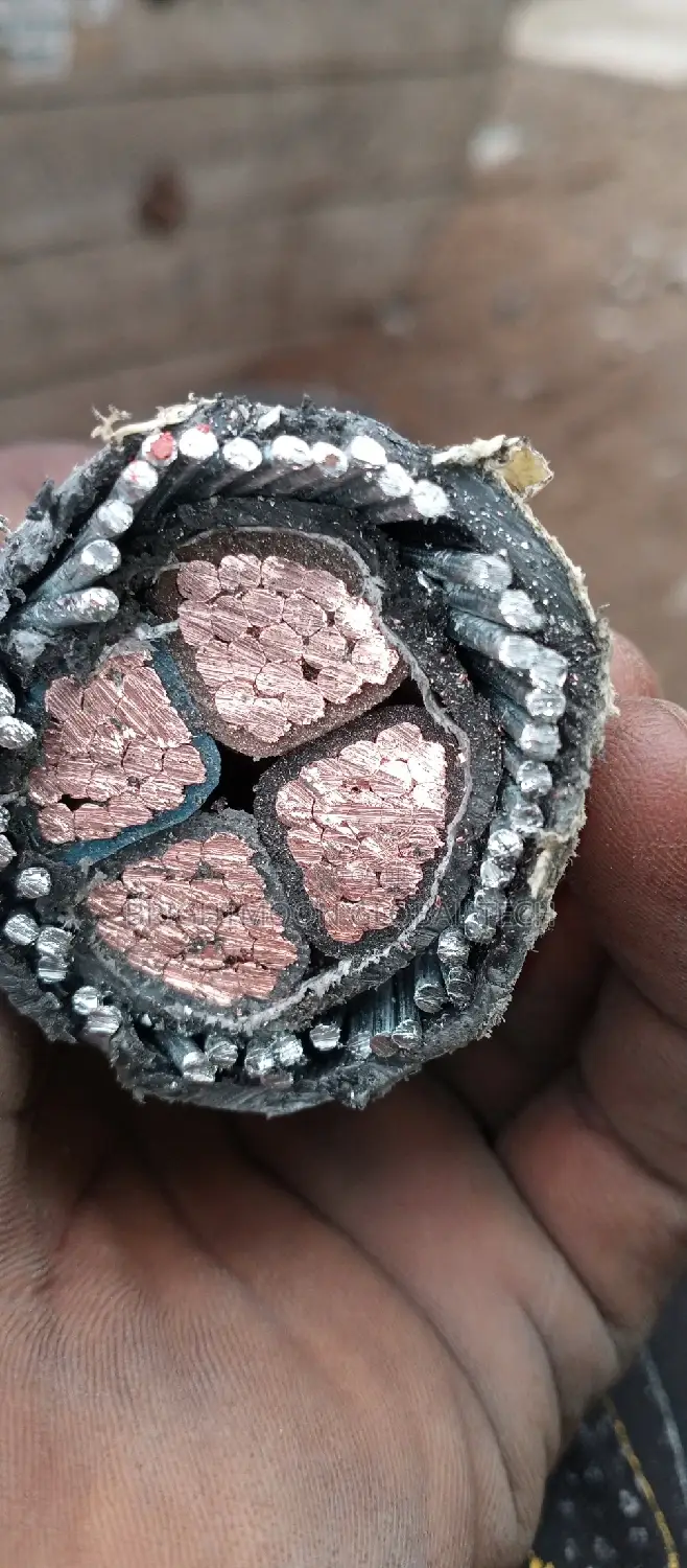 95mm 4core Nigeria Armoured Cable and Wires.%