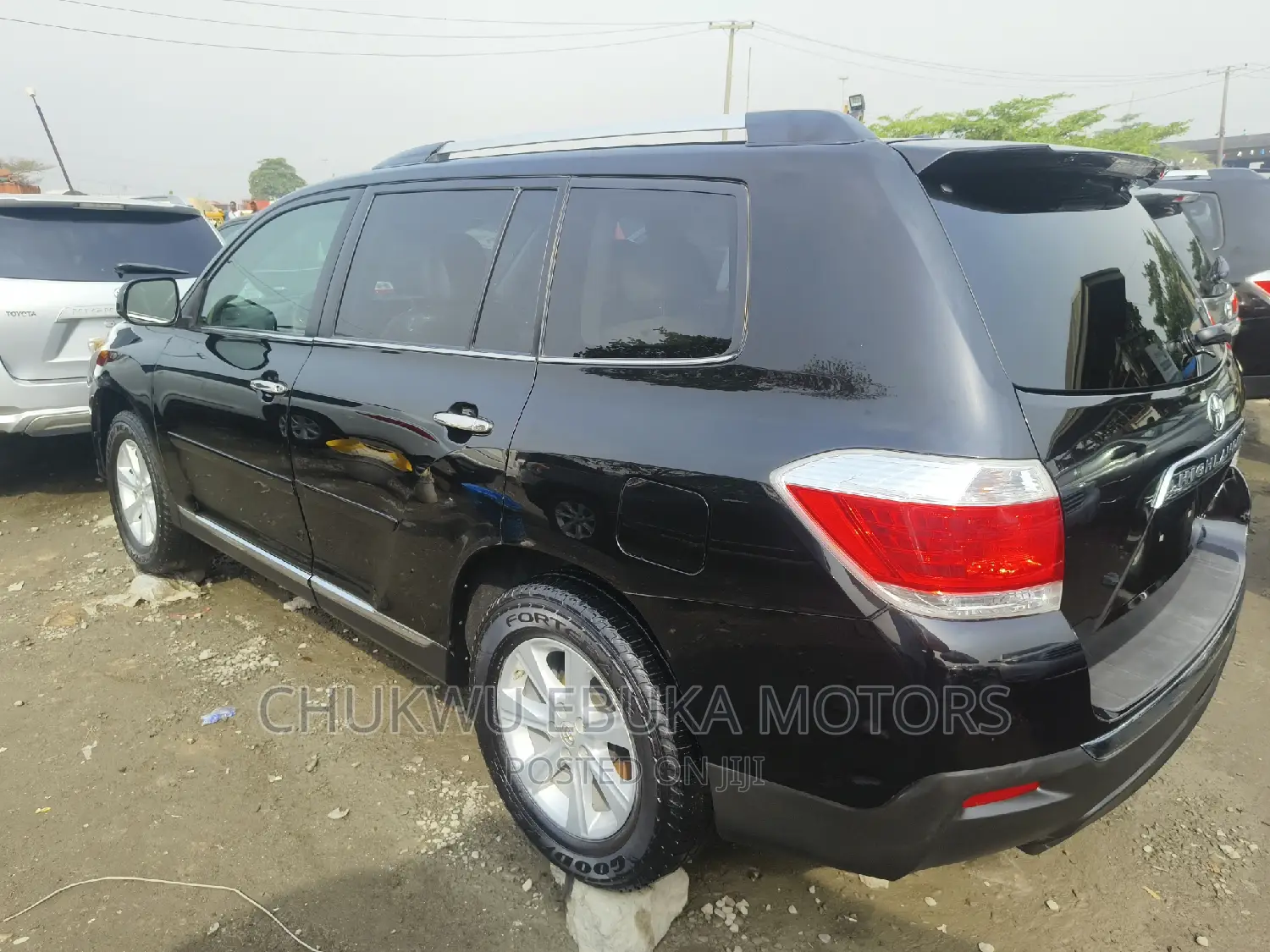 Toyota Highlander Limited 2012 Black