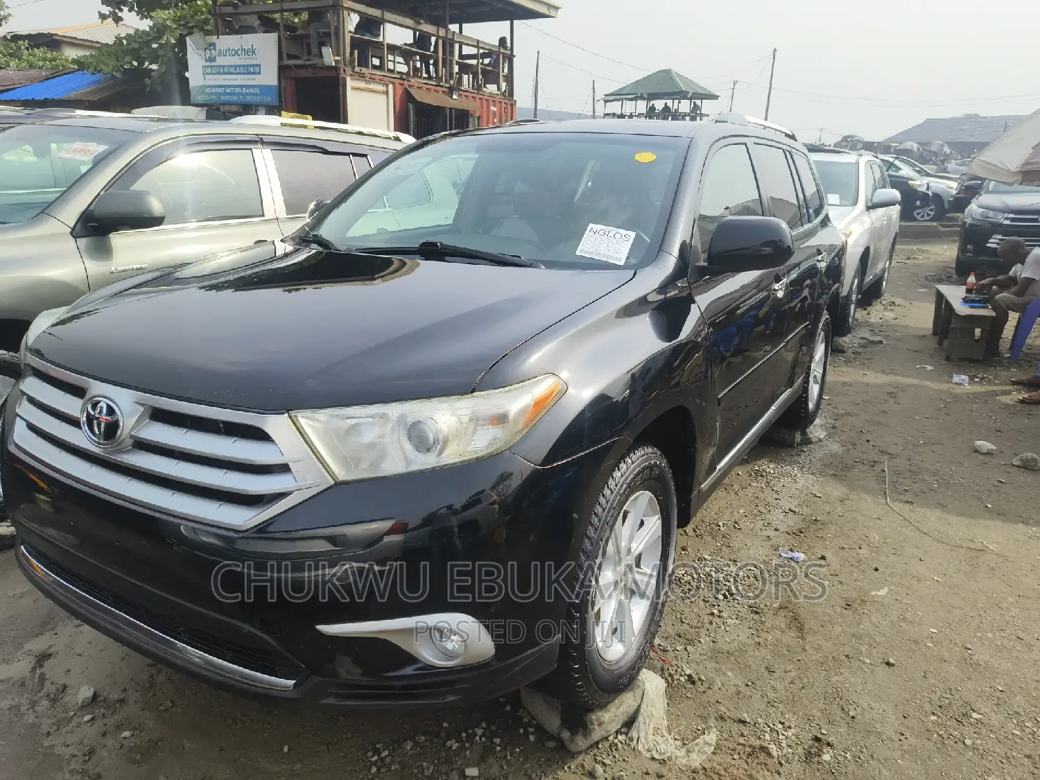 Toyota Highlander Limited 2012 Black