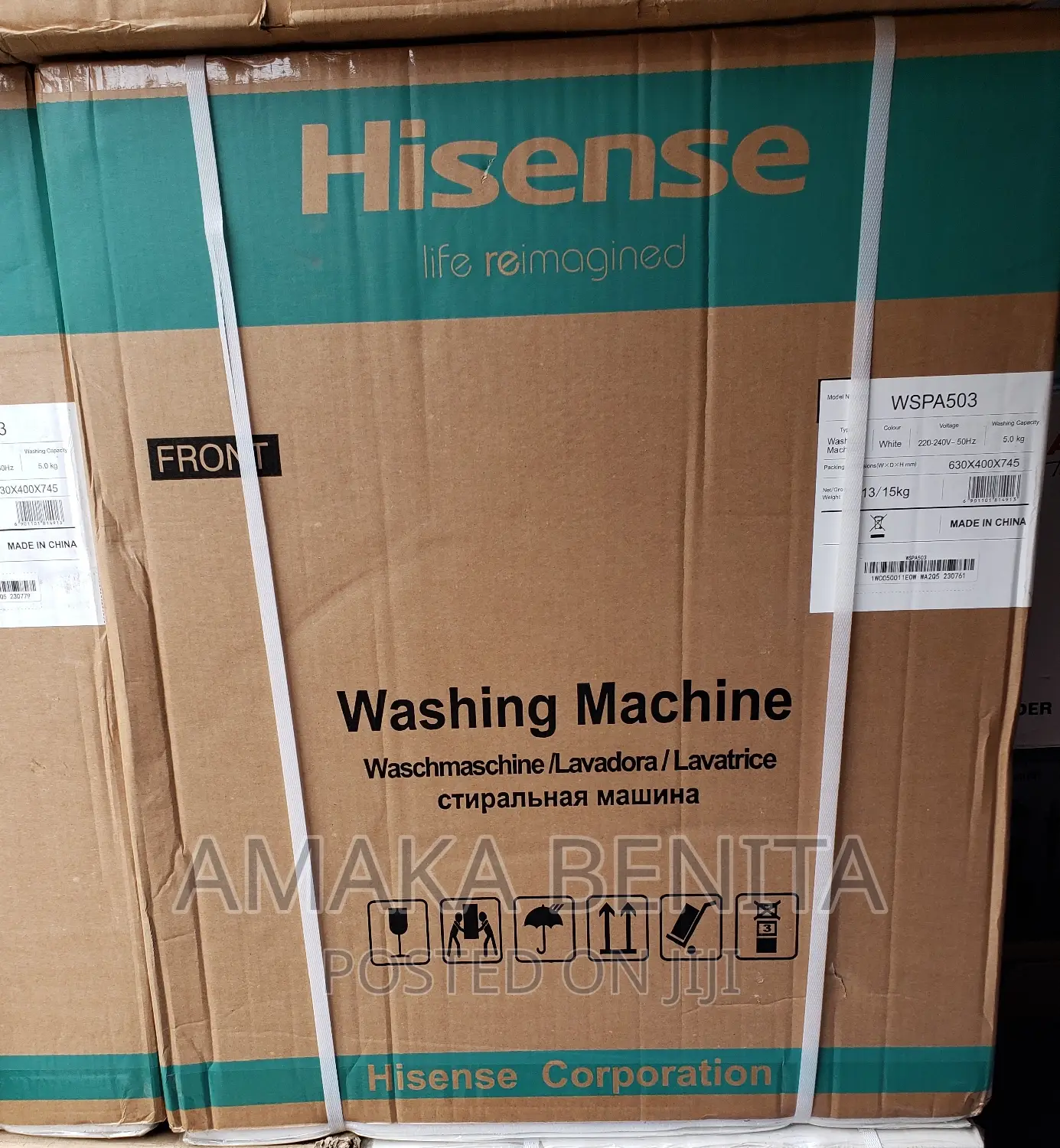 Hisense Washing Machine 5kg
