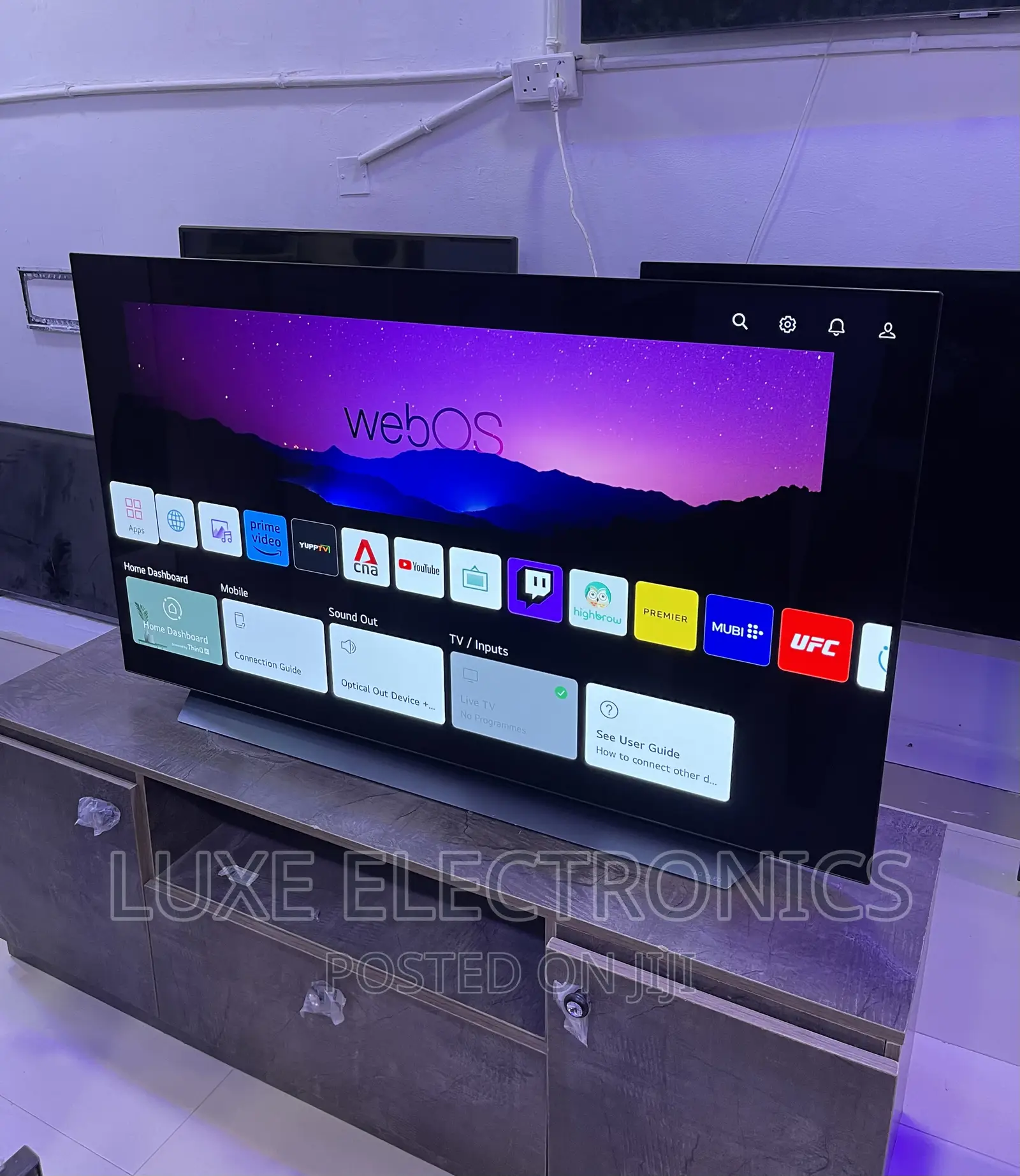 55 Inches LG OLED C1 2021/2022 Webos Ai Thinq Smart Tv