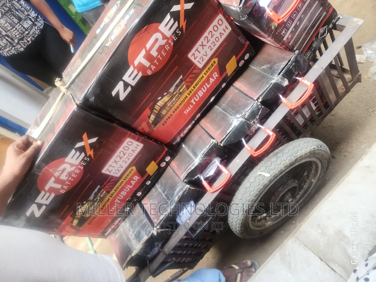 Zetrex Tubular Battery 220ah 12V Available for Supply