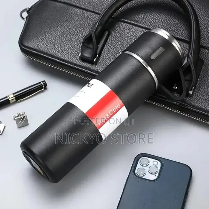 Stainless Steel Thermo Vacuum Insulated Bottle With Cup