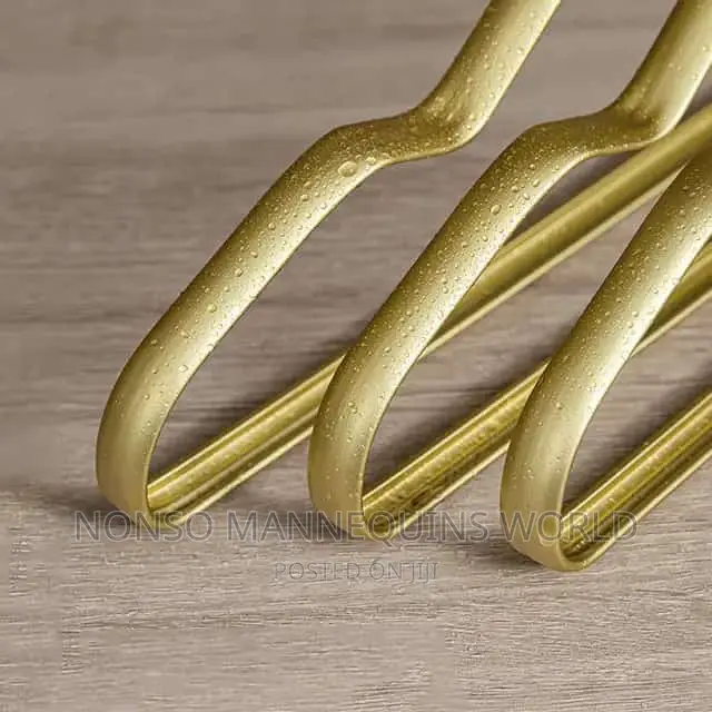 Luxury Fancy Gold, Silver, Rose Gold Clothes Hangers