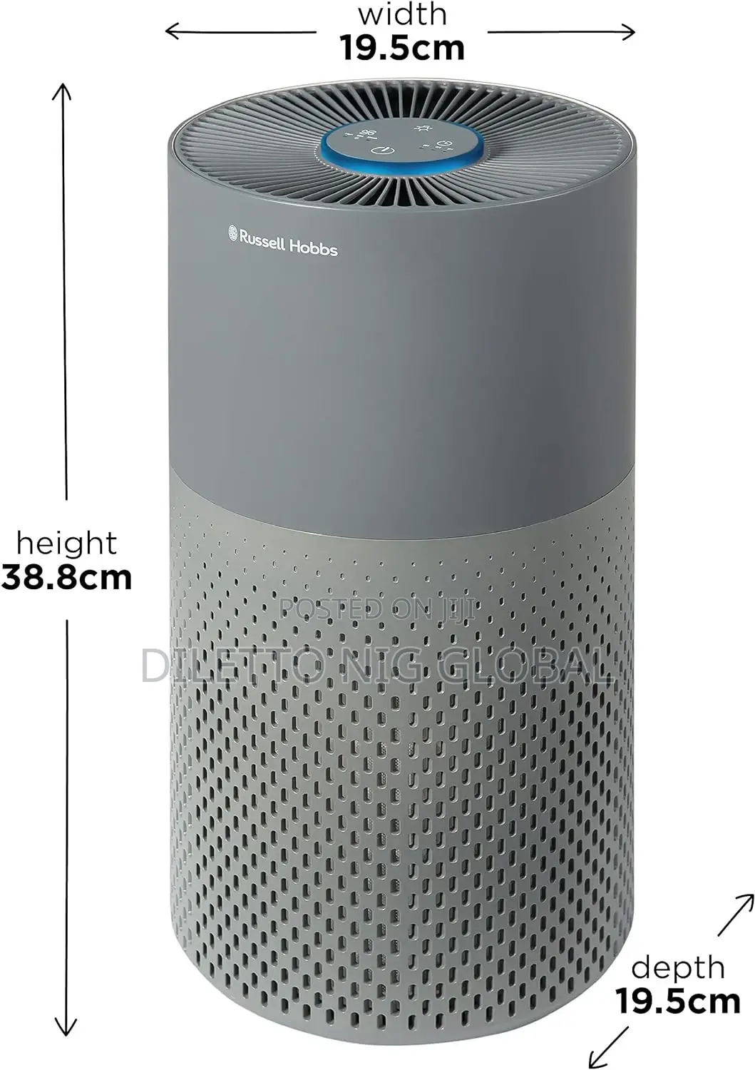 Russell Hobbs Rhap2001g Ozone Free Compact Air Purifier