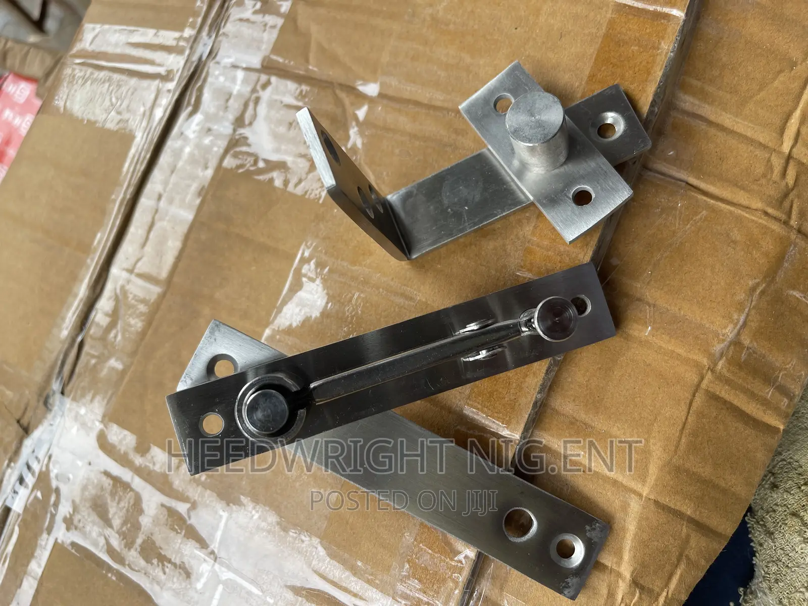 L-Shaped Pivot Floor Door Ssteel Hinges