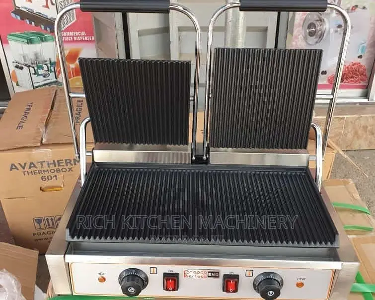 Double Electric Shawarma Contact Grill/Toaster (Small)