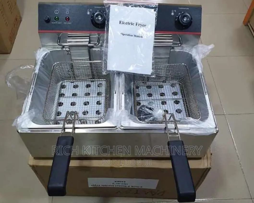 12L Double Tank Electric Deep Fryer