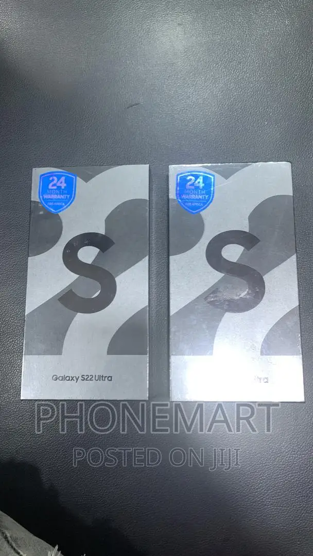 New Samsung Galaxy S22 Ultra 256 GB Black
