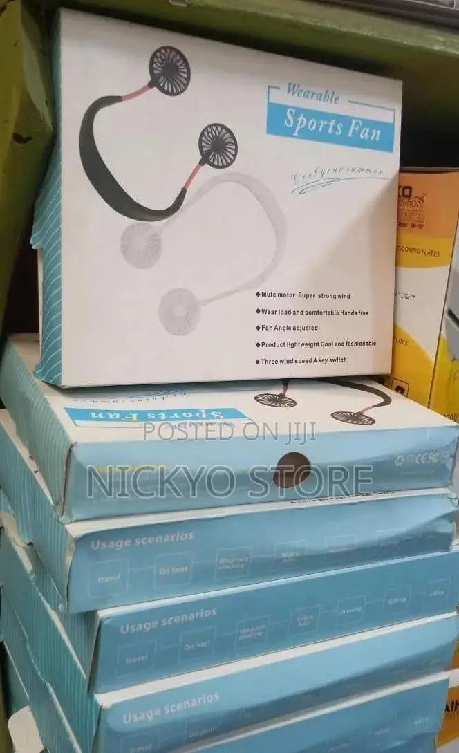 Rechargeable Neck Fan