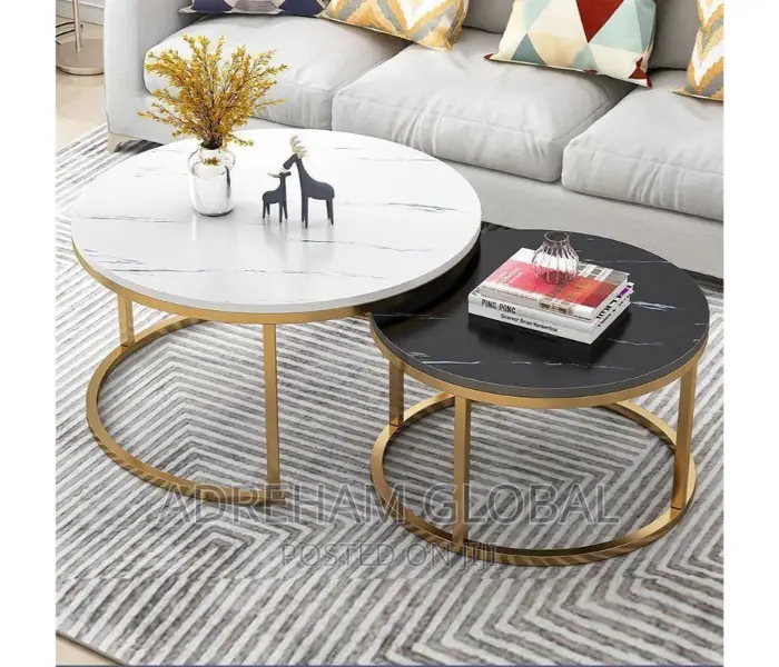 Nordic Double Sided Living Room Center Table.