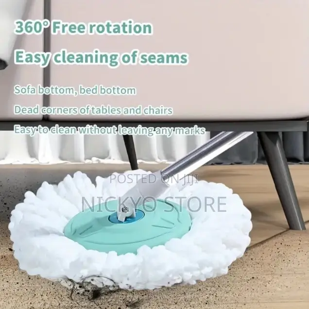 Rotary Mop With Bucket