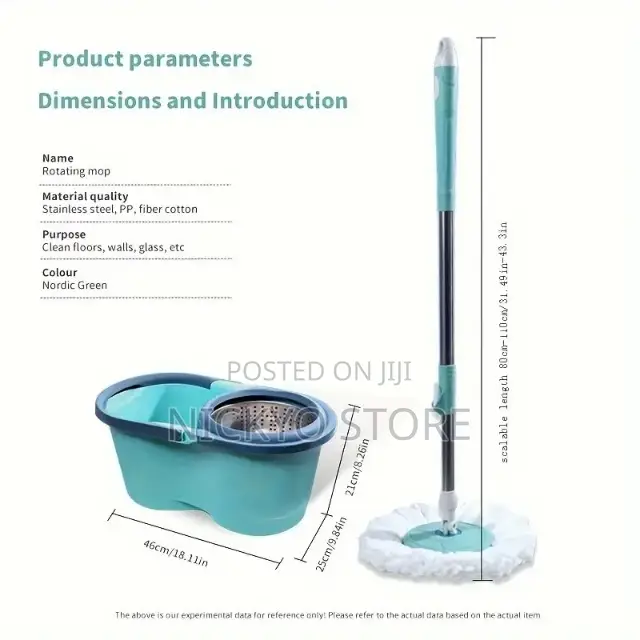 Rotary Mop With Bucket
