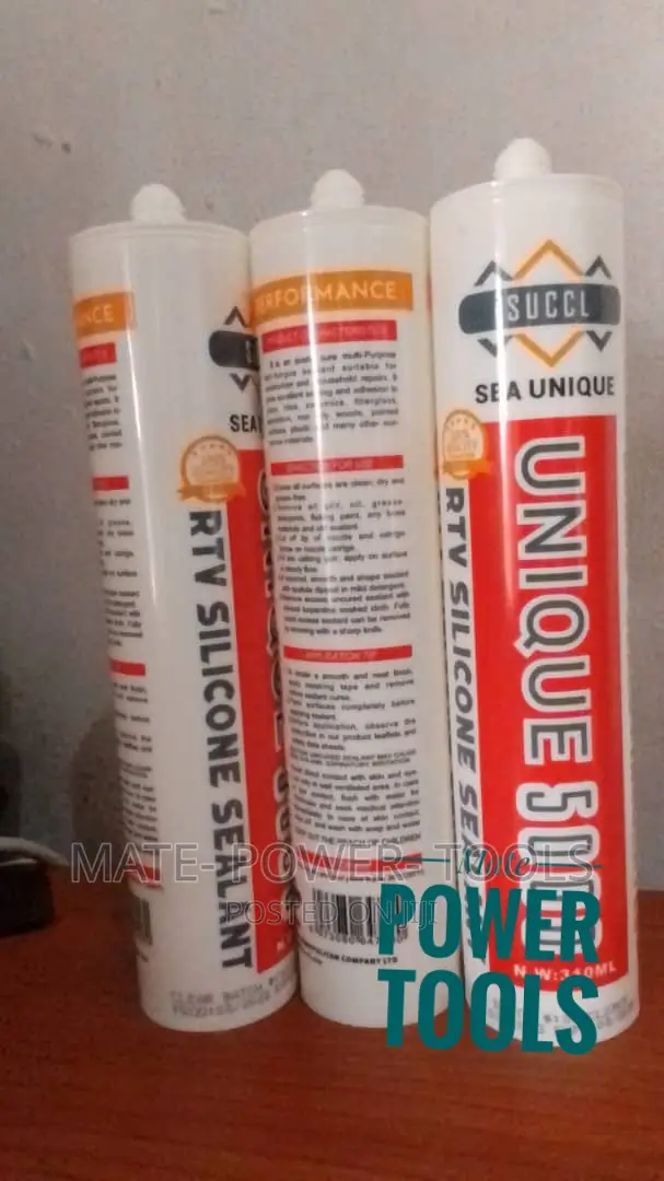 UNIQUE 5000 RTV SILICONE SEALANT - White 310ml