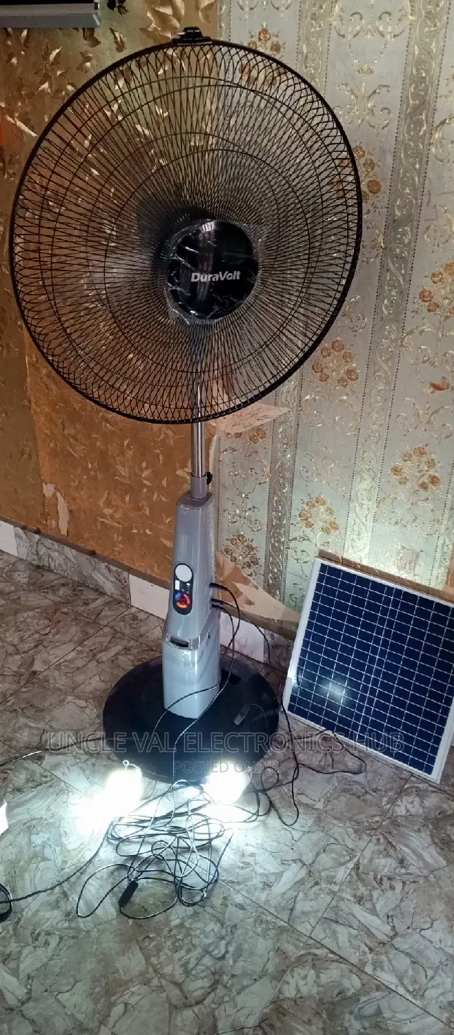 Duravolt 18" Rechargeable Fan