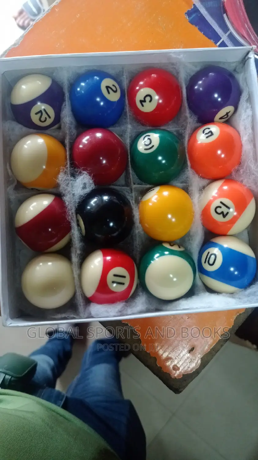 Set of Snooker Balls