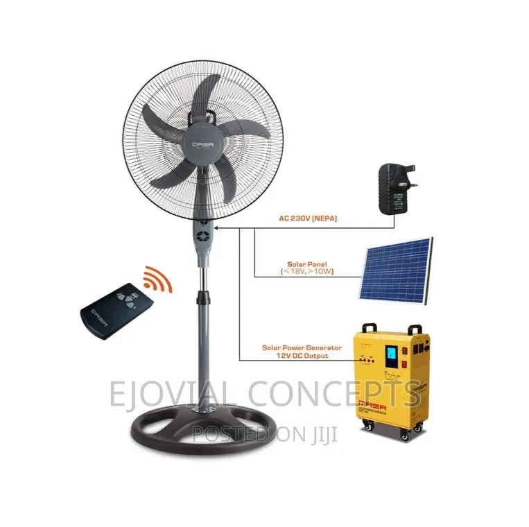 Qasa 18”Ac/Dc Standing Fan QSF-18r