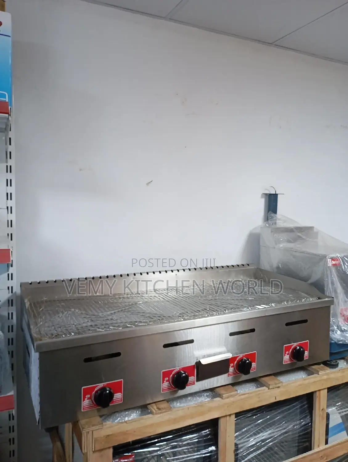 Gas Griddle 4 Burner