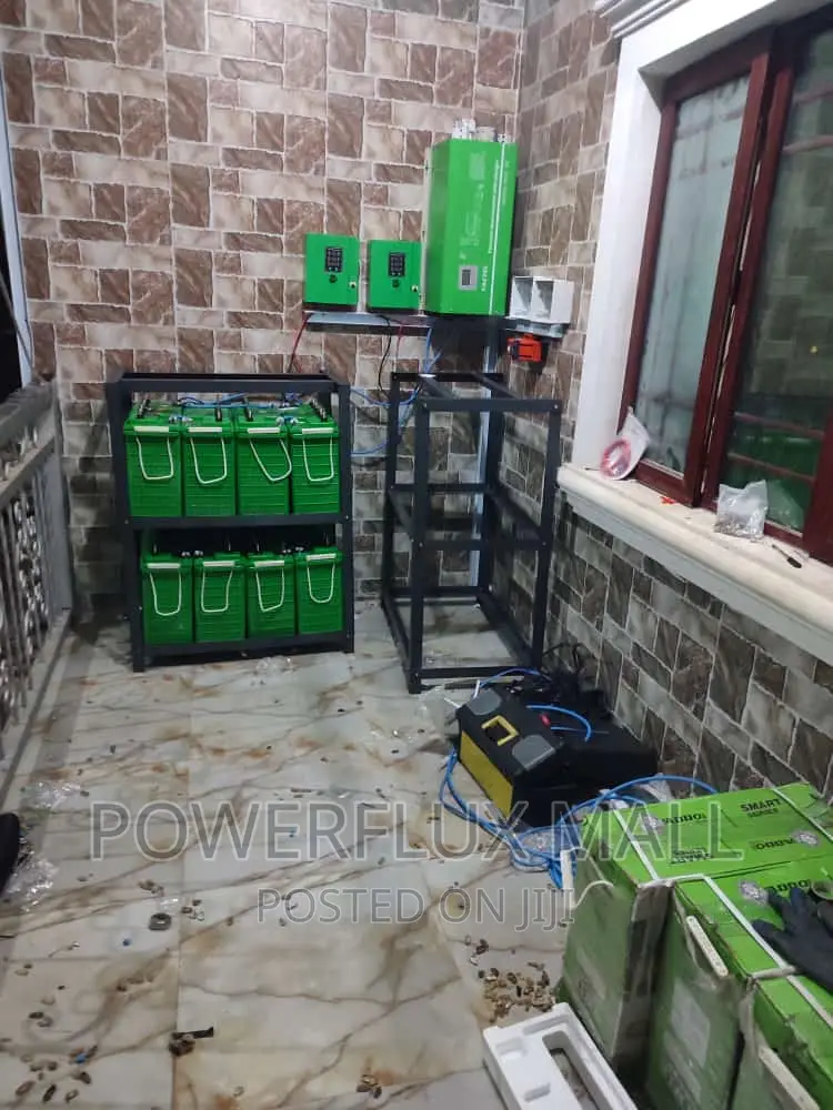 10kva Inverter 8tubular Battery 16 Solar Panels Installation