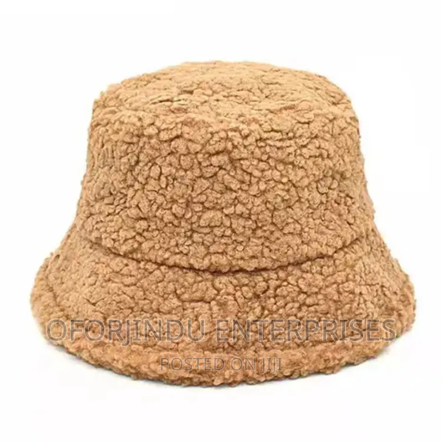 Winter Fuzzy Bucket Hat First Grade Foreign Used Original