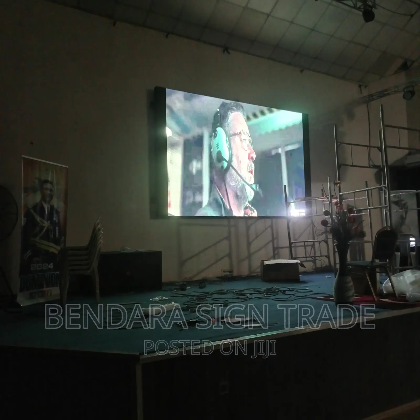 Big Led Video Screen 12ft by 8ft Indoor
