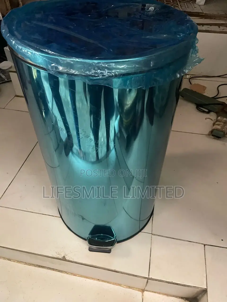 50litres Stainless Steel Pedal Bin