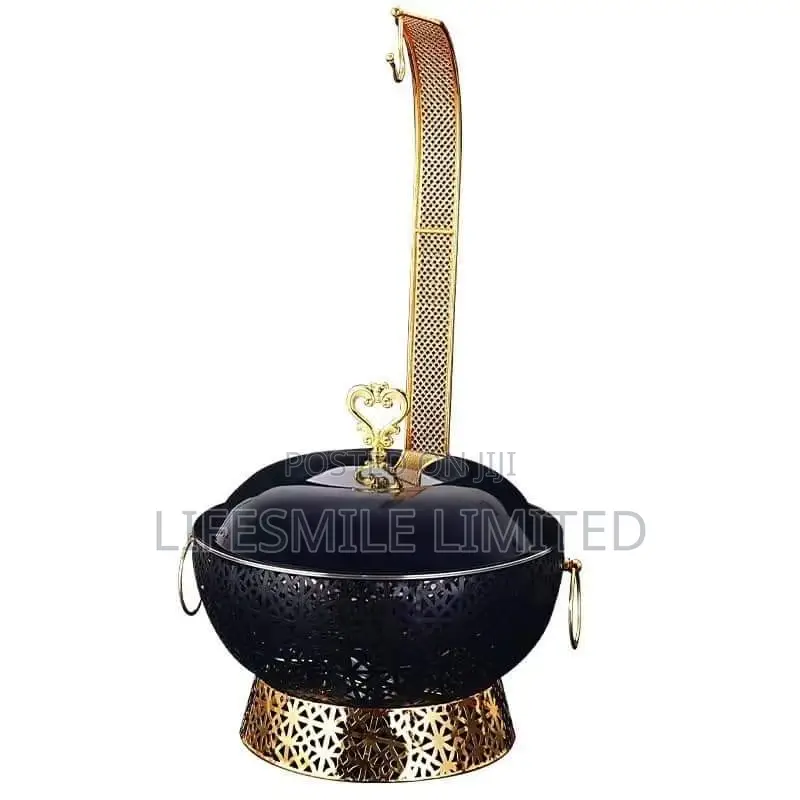 Quality Black and Gold Chaffing Dishes