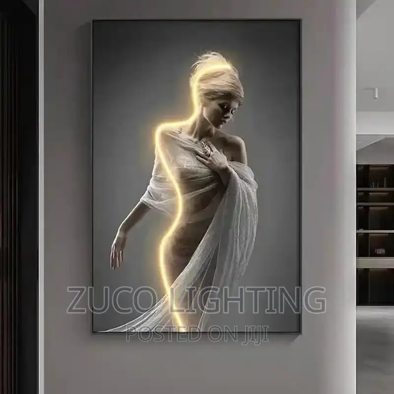 500mm by 1000mm Modern Indoor Decorative Wall Lamp With Remo