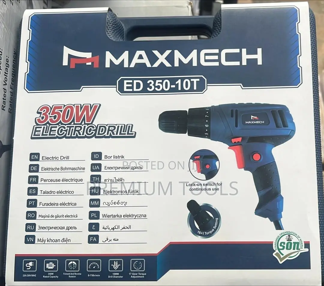 Electric Maxmech Drill 10mm