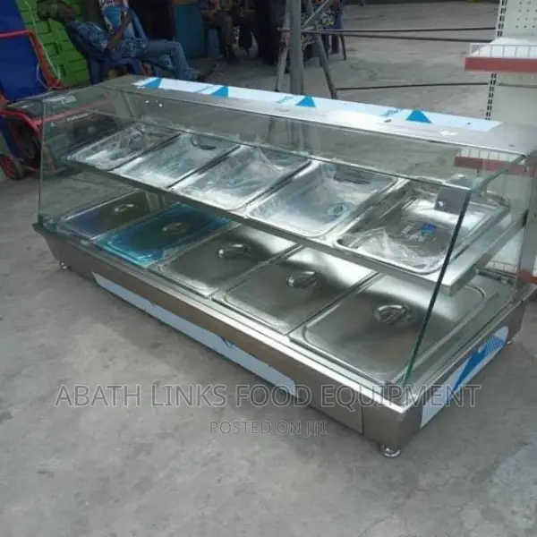 2 Layers 5plates Food Warmer With Trays