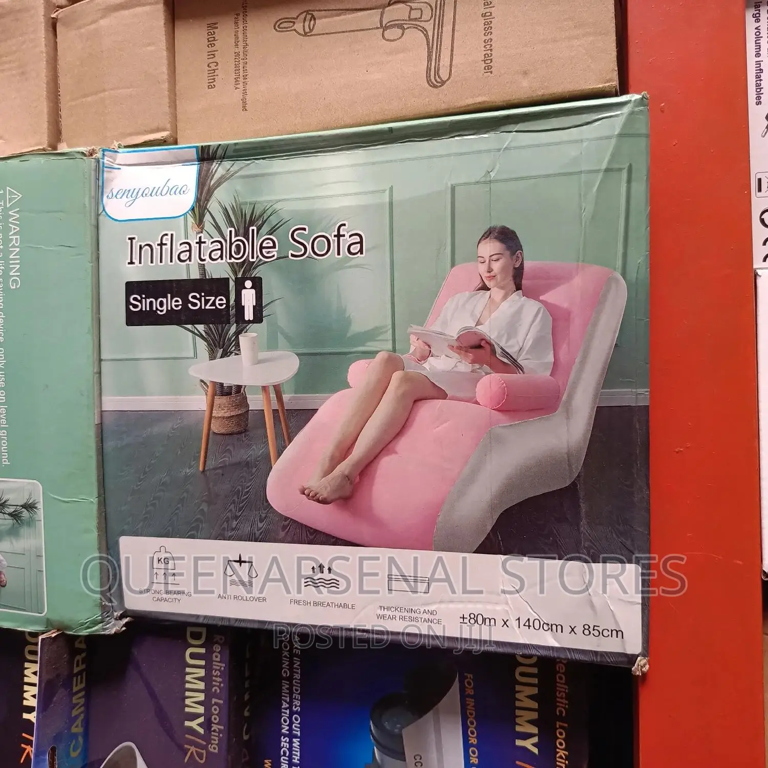 Inflatable Sofa With Manual Pump