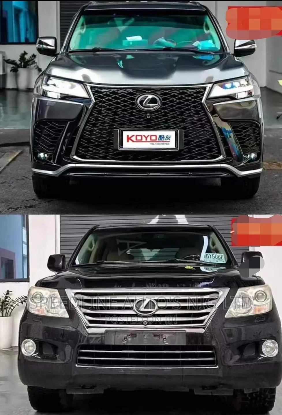 Complete Body Upgrade Kit Lexus Lx570 To Lx600 023/024