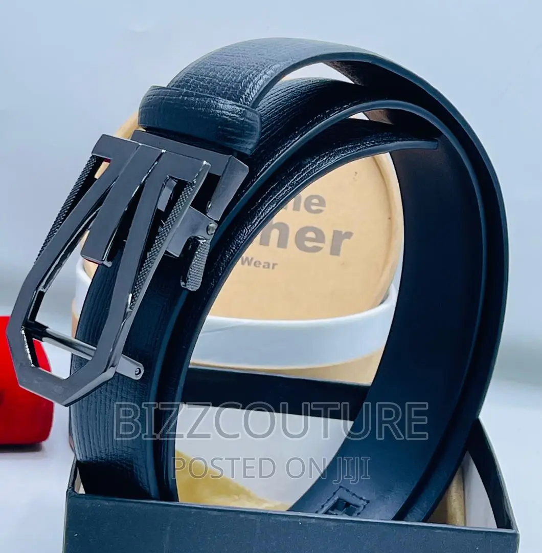 Original LOUIS VUITTON Leather Belts Available in Store
