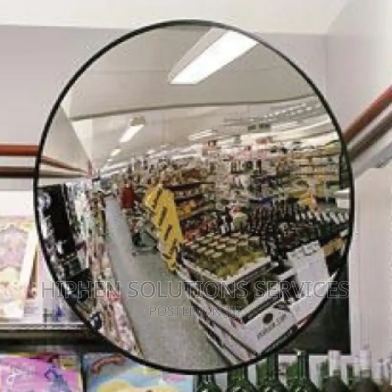 Heavy-duty Glass Indoor Convex Mirror