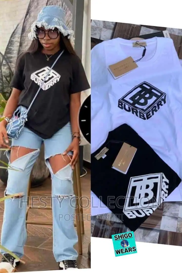 Quality Roundneck Ladies Polo Top on Jean